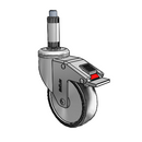 CH-04PYP-125-TL-XRN2 MedCaster Swivel Caster
