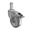 CH-04TPP-125-DL-GR09 MedCaster Swivel Caster