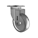 CH-04TPP-125-SW-TP04 MedCaster Swivel Caster