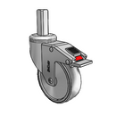 CH-04TPP-125-TL-SQ01 MedCaster Swivel Caster