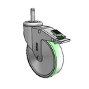 CH-05AMP-125-DL-GR02 MedCaster Swivel Caster