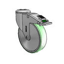 CH-05AMP-125-DL-HKU1 MedCaster Swivel Caster