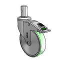 CH-05AMP-125-DL-RS02 MedCaster Swivel Caster