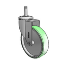 CH-05AMP-125-SW-GR02 MedCaster Swivel Caster