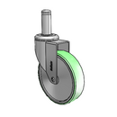 CH-05AMP-125-SW-GR09-CTG MedCaster Swivel Caster