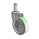 CH-05AMP-125-SW-GR09 MedCaster Swivel Caster