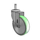 CH-05AMP-125-SW-GR10-CTG MedCaster Swivel Caster