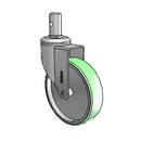 CH-05AMP-125-SW-RS01 MedCaster Swivel Caster