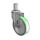 CH-05AMP-125-SW-RS02-CTG MedCaster Swivel Caster