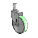 CH-05AMP-125-SW-RS03-CTG MedCaster Swivel Caster