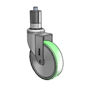 CH-05AMP-125-SW-XRR6-CTG MedCaster Swivel Caster