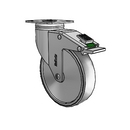 CH-05CRB-125-DL-TP04 MedCaster Swivel Caster