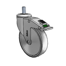 CH-05CRB-125-DL-TS07 MedCaster Swivel Caster