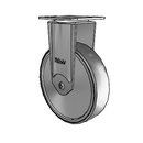 CH-05CRB-125-RG-TP04-CTG MedCaster Rigid Caster