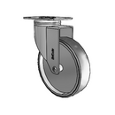 CH-05CRB-125-SW-TP01 MedCaster Swivel Caster
