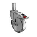 CH-05CRB-125-TL-SQ01 MedCaster Swivel Caster