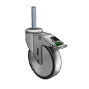 CH-05PYP-125-DL-TS22 MedCaster Swivel Caster