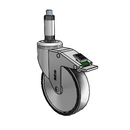 CH-05PYP-125-DL-XRN3 MedCaster Swivel Caster