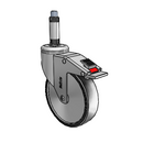 CH-05PYP-125-TL-XRN1 MedCaster Swivel Caster