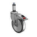 CH-05PYP-125-TL-XRN3 MedCaster Swivel Caster