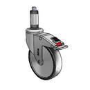 CH-05PYP-125-TL-XRN4 MedCaster Swivel Caster