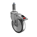 CH-05PYP-125-TL-XRR2 MedCaster Swivel Caster