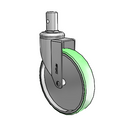 CH-06AMP-125-SW-RS02 MedCaster Swivel Caster