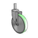 CH-06AMP-125-SW-RS04-CTG MedCaster Swivel Caster