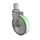 CH-06AMP-125-SW-RS05-CTG MedCaster Swivel Caster