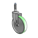 CH-06AMP-125-SW-XRR1 MedCaster Swivel Caster