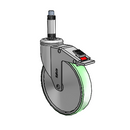 CH-06AMP-125-TL-XRN1 MedCaster Swivel Caster