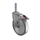 CH-06CRB-125-TL-TS22 MedCaster Swivel Caster
