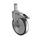 CH-06PYP-125-DL-GR09 MedCaster Swivel Caster