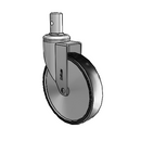 CH-06PYP-125-SW-RS02-CTG MedCaster Swivel Caster
