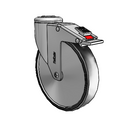 CH-06PYP-125-TL-HKU1 MedCaster Swivel Caster