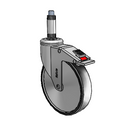 CH-06PYP-125-TL-XRN2 MedCaster Swivel Caster
