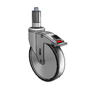 CH-06PYP-125-TL-XRR4 MedCaster Swivel Caster