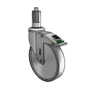 CH-06TPP-125-DL-XRR4 MedCaster Swivel Caster