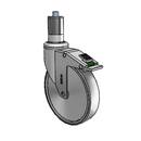 CH-06TPP-125-DL-XRR6 MedCaster Swivel Caster