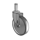 CH-06TPP-125-SW-GR09 MedCaster Swivel Caster