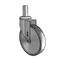 CH-06TPP-125-SW-SQ01-CTG MedCaster Swivel Caster