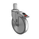 CH-06TPP-125-TL-RS02 MedCaster Swivel Caster