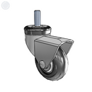 CN-25NRP-100-SW-TS06 MedCaster Swivel Caster