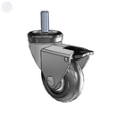 CN-25NRP-100-TL-TS06 MedCaster Swivel Caster