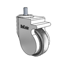 CP-04AMP-125-SW-TS02W MedCaster Swivel Caster