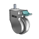 CP-04PYP-125-DL-TS02G MedCaster Swivel Caster
