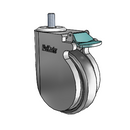 CP-05AMP-125-DL-TS02G MedCaster Swivel Caster