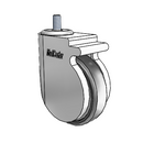 CP-05PYP-125-SW-TS02W MedCaster Swivel Caster