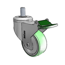 CX-03AMP-125-DL-TS02 MedCaster Swivel Caster