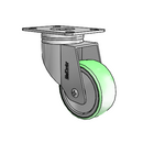 CX-03AMP-125-SW-TP13-CTG MedCaster Swivel Caster